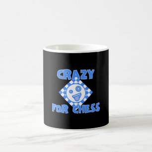 Taza De Café Loco por el ajedrez