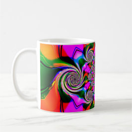 Taza De Café Loco Swirls Mug