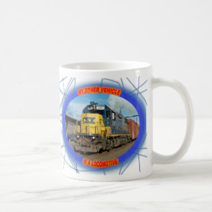 Taza De Café Locomotora de CSX
