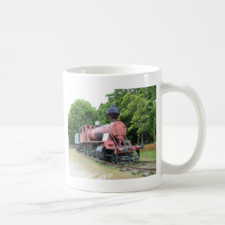 Taza De Café Locomotora de vapor americana antigua