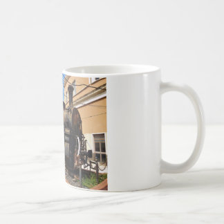 Taza De Café Locomotora de vapor del vintage