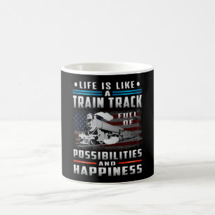 Taza De Café Locomotora maquinista Ferrocarril Trenes Gracioso 