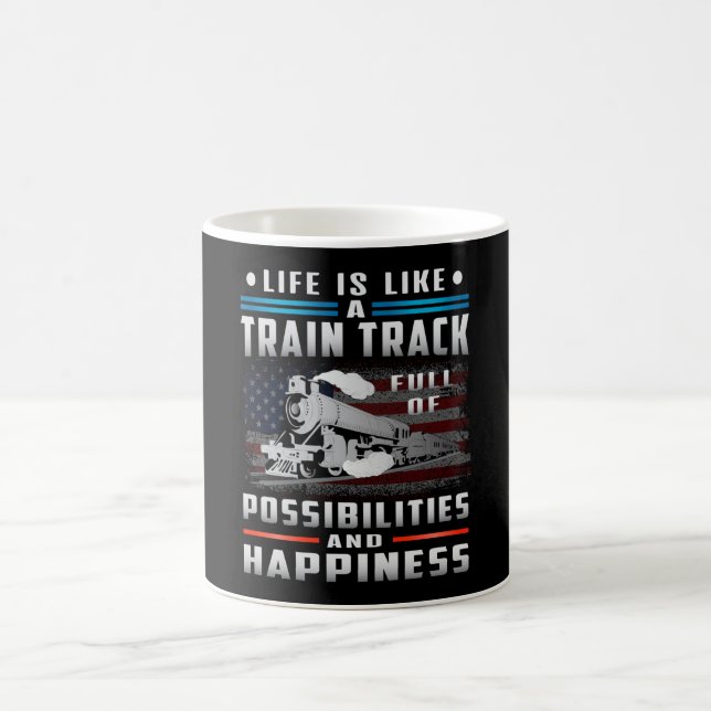 Taza De Café Locomotora maquinista Ferrocarril Trenes Gracioso  (Centro)