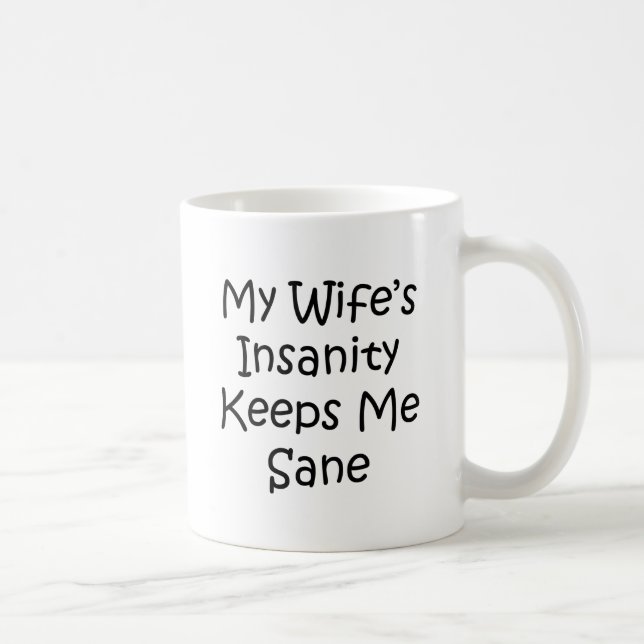 Taza De Café Locura de Wifes (Derecha)