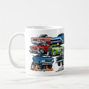 Taza De Café ¡Locura del auto! Personalizado de Coches y Calor