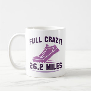 Taza De Café Locura total 26,2 millas
