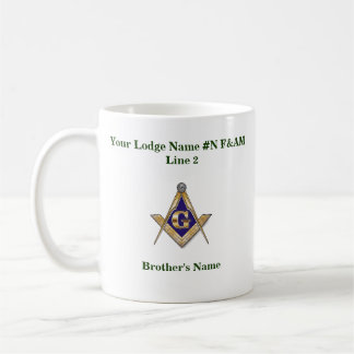 Taza De Café Lodge Mug Masonic
