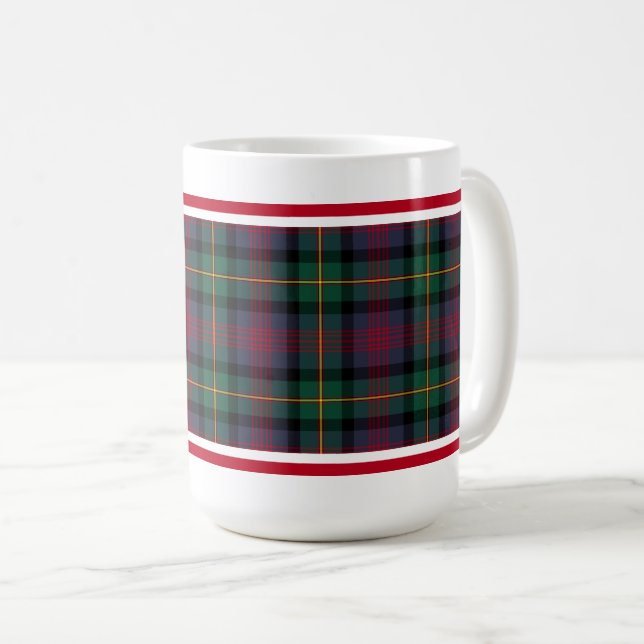 Taza De Café Logan Clan Tartan (Anverso derecho)