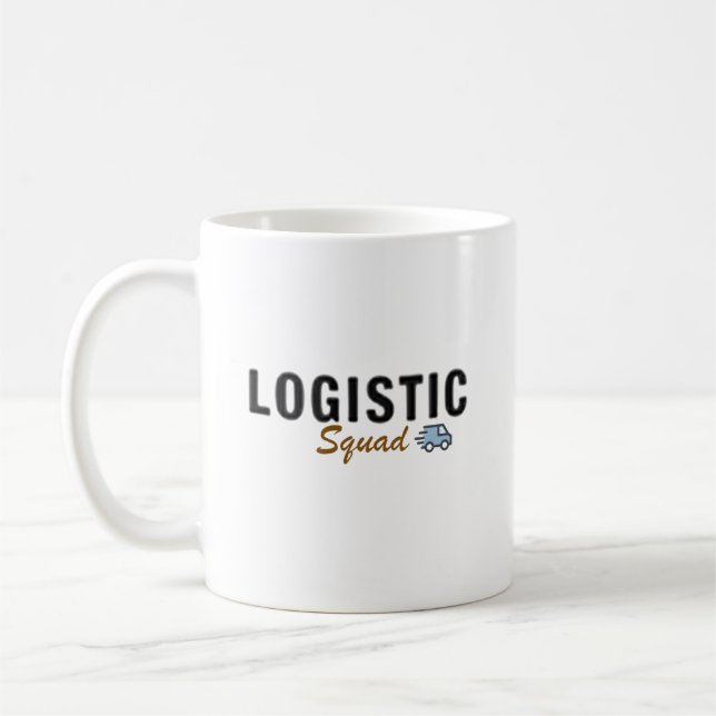 Taza De Café Logistic Squad (Izquierda)