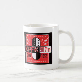 Taza De Café Logo clásico de KPFK 11.oz