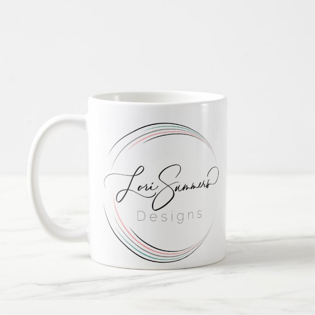 Taza De Café Logo Coffee Mug (Izquierda)