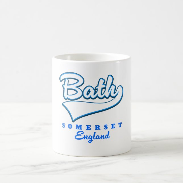 Taza De Café Logo de Bath Somerset (Centro)