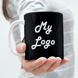 Taza De Café Logo de Black Business