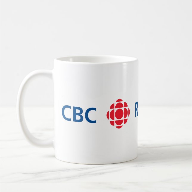 Taza De Café Logo de CBC/Radio-Canadá (Izquierda)