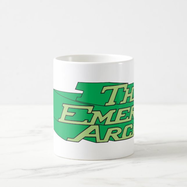 Taza De Café Logo de Emerald Archer (Centro)