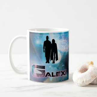 Taza De Café Logo de GALEXI tazón de café