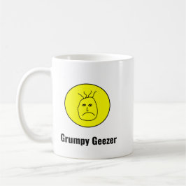 Taza De Café Logo de Grumpy Geezer