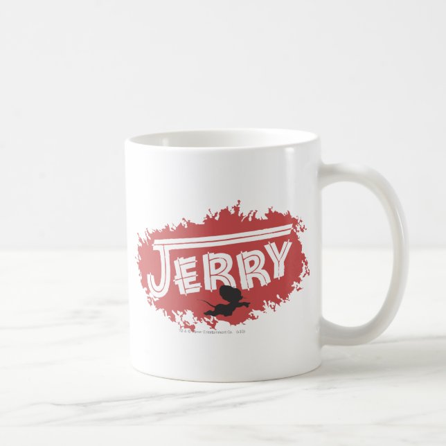 Taza De Café Logo de Jerry Silhouette (Derecha)