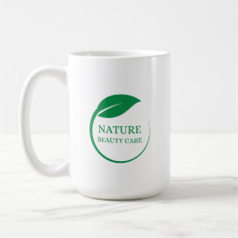 Taza De Café Logo de la belleza natural