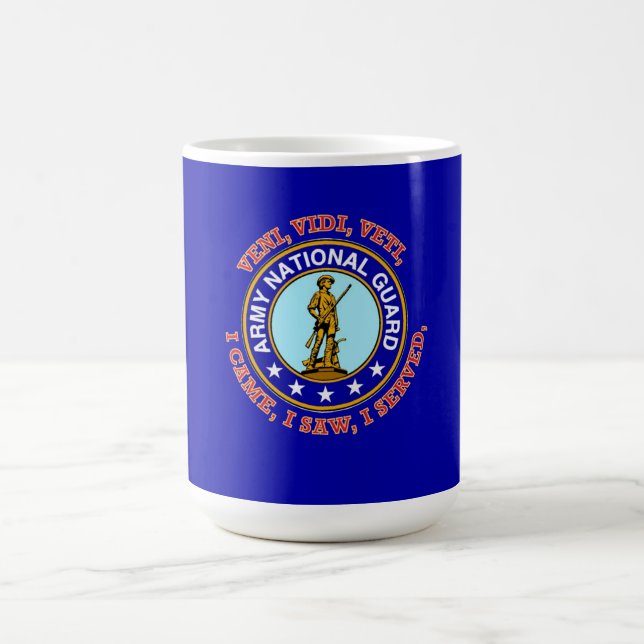 Taza De Café Logo de la Guardia Nacional del Ejército (Centro)