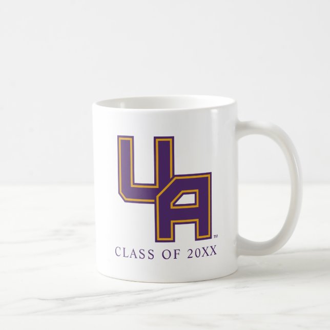 Taza De Café Logo de la Universidad de Albany (Derecha)