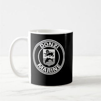 Taza De Café Logo de los barcos Donzi Marine Boats Yachs Classi
