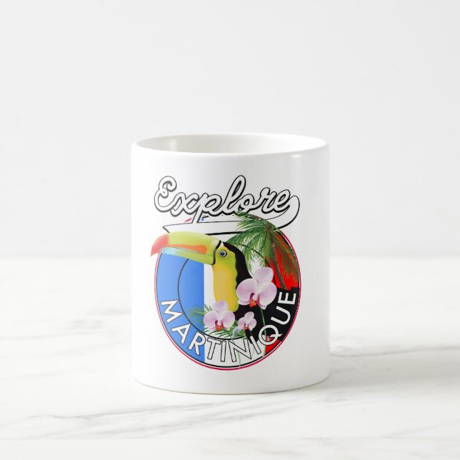 Taza De Café Logo de Martinique Travel (Centro)