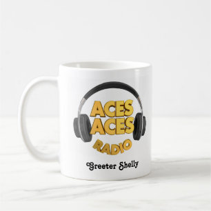 Taza De Café logo de mug Aces Shelly