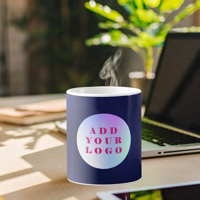 Taza De Café Logo de Navy blue business (Subido por el creador)