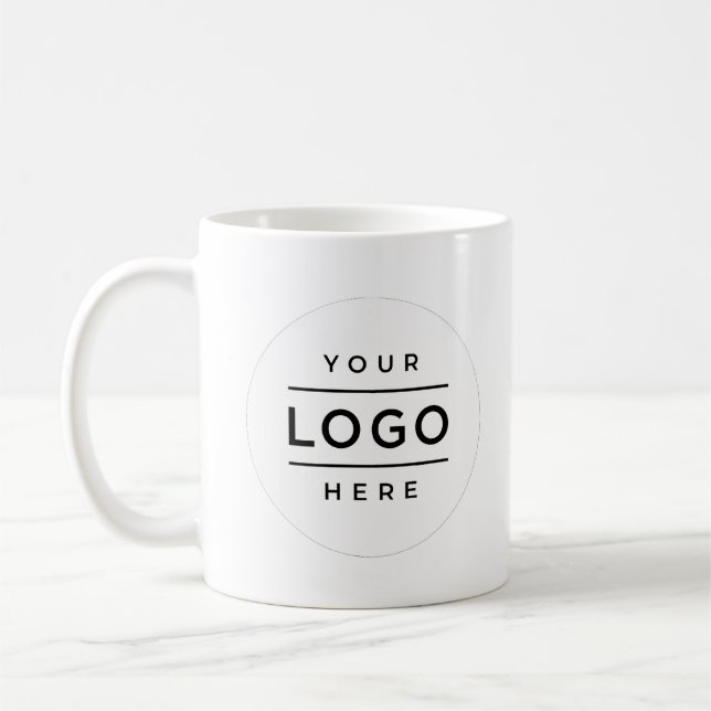 Taza De Café Logo de negocios (Izquierda)