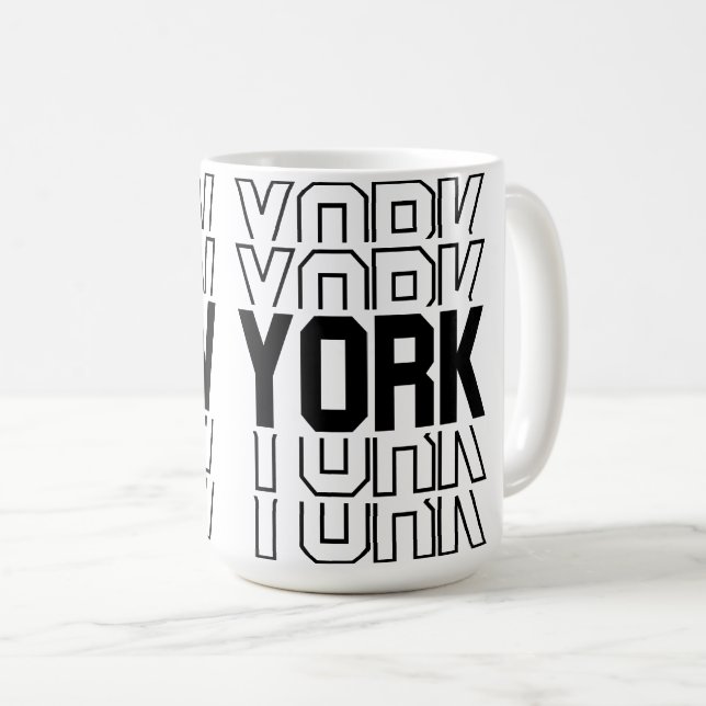 Taza De Café Logo de Nueva York (Anverso derecho)