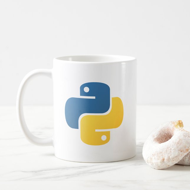 Taza De Café Logo de Python (Subido por el creador)