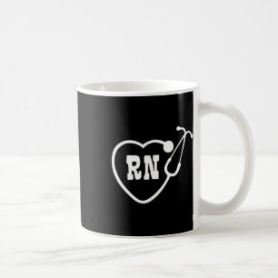 Taza De Café Logo de Rn Nurse