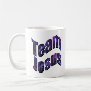 Taza De Café Logo de Team Jesus,