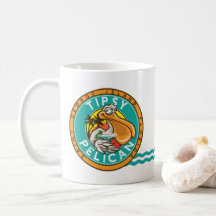 Logo de Tipsy Pelican Coffee Mug