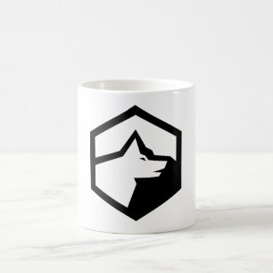 Taza De Café Logo de Wolf Mountain Homestead
