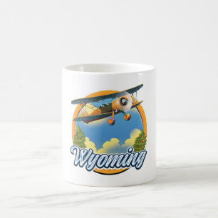 Taza De Café Logo de Wyoming Personalizado
