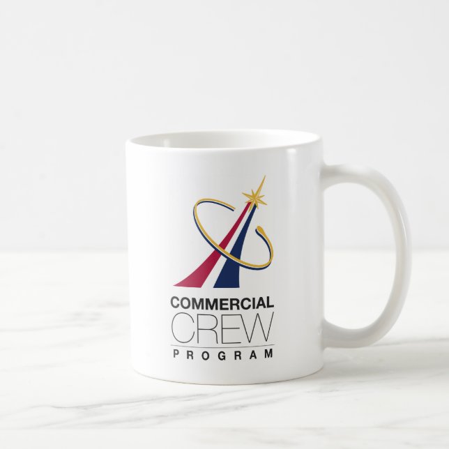 Taza De Café Logo del programa de la tripulación comercial de l (Derecha)