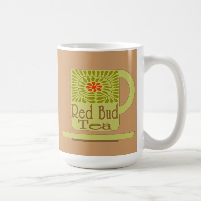 Taza De Café Logo del Té Rojo (Derecha)