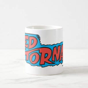 Taza De Café Logo del Tornado Rojo