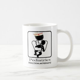 TAZA DE CAFÉ LOGO PEDIÁTRICO - INFANTES, NIÑOS, ADOLESCENTES
