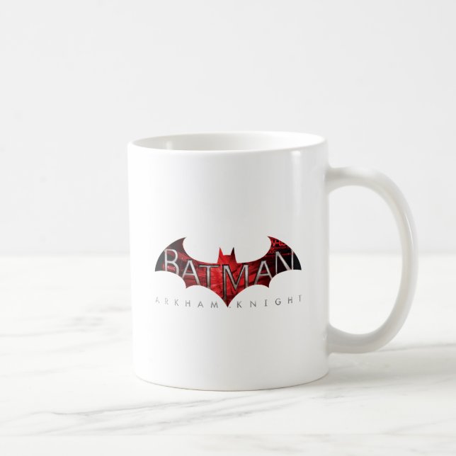 Taza De Café Logo rojo de Batman Arkham Knight (Derecha)
