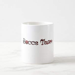 Taza De Café Logotipo 1 del equipo de Bocce