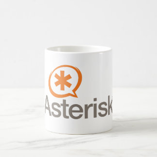 Taza De Café Logotipo Asterisk Mug