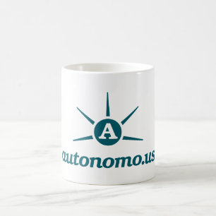 Taza De Café Logotipo Autonomo.us Café Mug