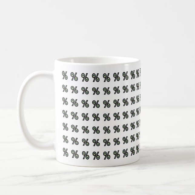 Taza De Café Logotipo central 1 Mug (Izquierda)