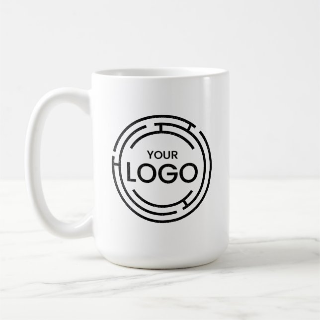 Taza De Café Logotipo comercial de personalizado (Izquierda)