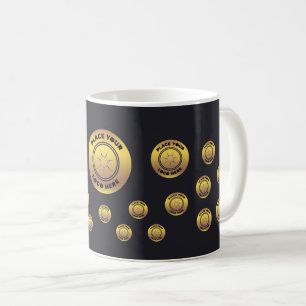Taza De Café Logotipo Corporativo de Empresa Branding Promocion