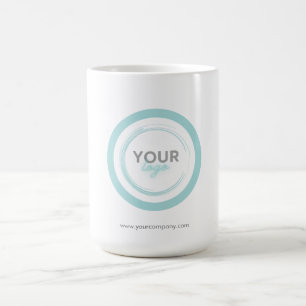 Taza De Café Logotipo Corporativo Empresa Minimalista de Marca
