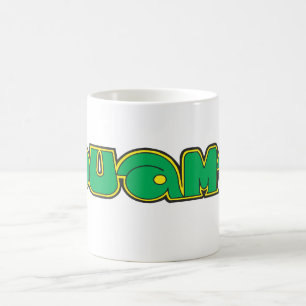Taza De Café Logotipo de Aquaman Green
